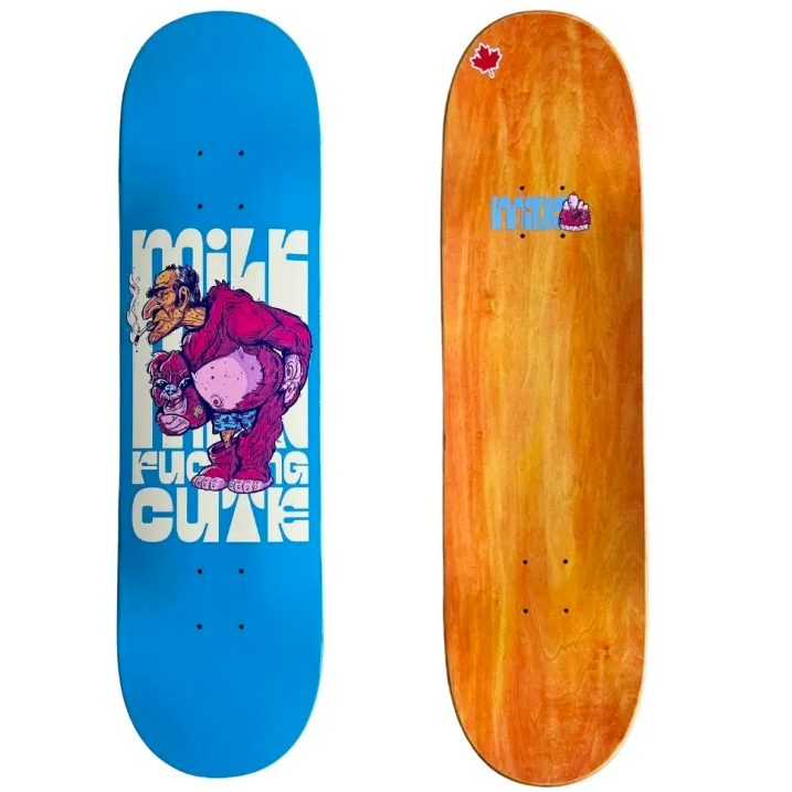 Shape Maple Milk Skate 8.0 Cute Fuc King Blue Bear