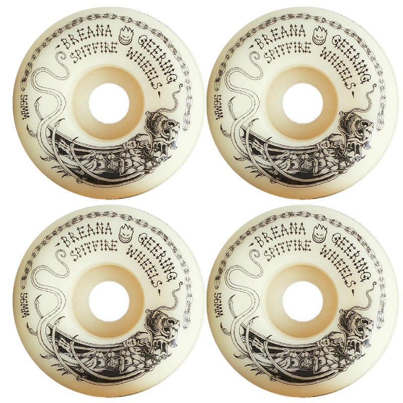 Rodas Spitfire 56mm F4 Conical Full Breana Geering White 99A