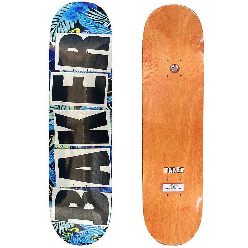 Shape Maple Baker Brand 8.0 Fauna Blue Tag Black