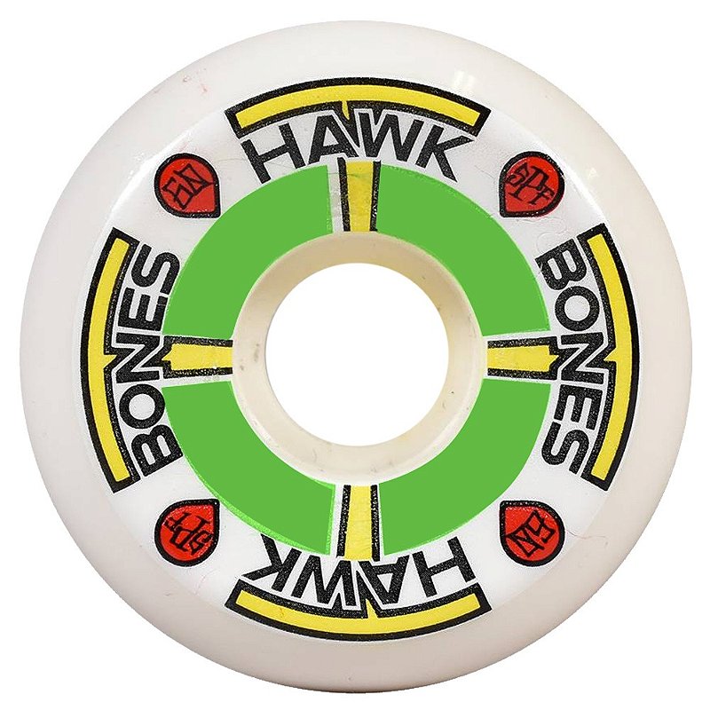 Rodas Bones Tony Hawk SPF 60mm P5 Sidecut 104a White
