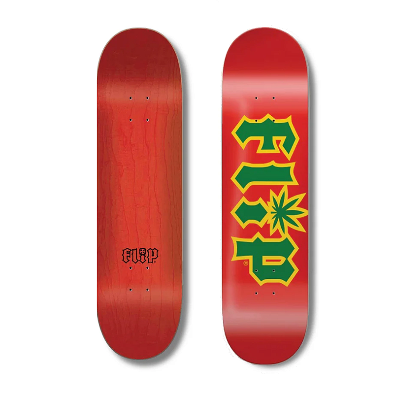 Shape Maple Flip Skate 8.375 Team Hkd Rasta