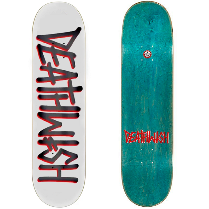 Shape Maple Skate Deathwish 8.0 Deathspray White