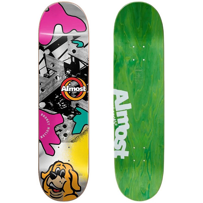 Shape Maple Almost Importado 8.0  Model Rodney Mullen Silver Lining