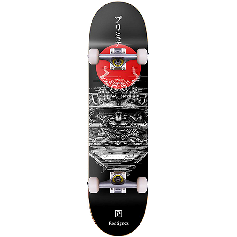 Skate Primitive Maple Montado 7.75 Rodriguez Warrior
