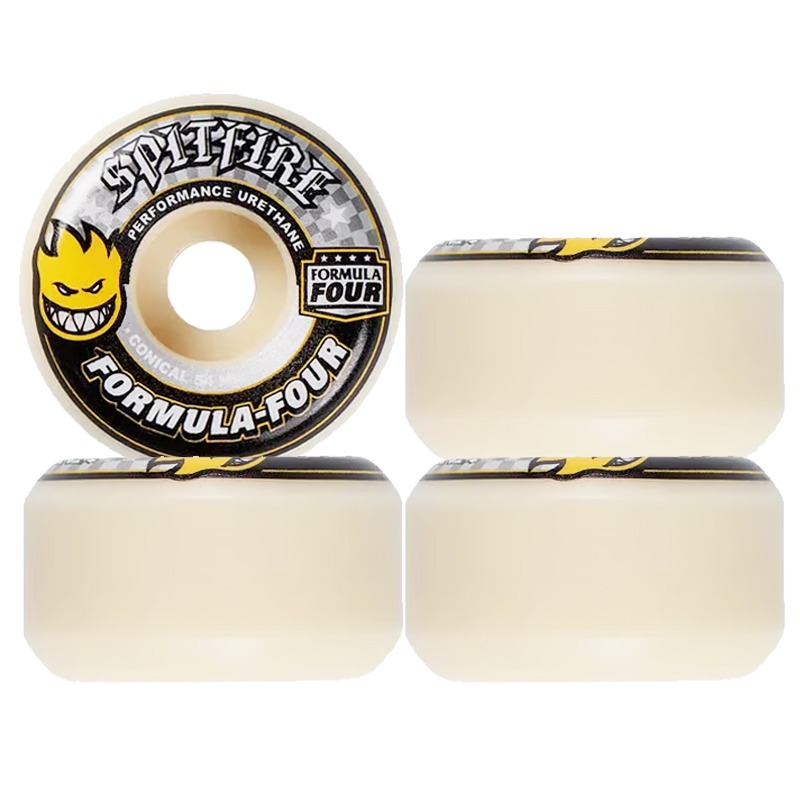 Rodas Spitfire Formula Four Conical Full 54mm Gray on Liquid 99DU