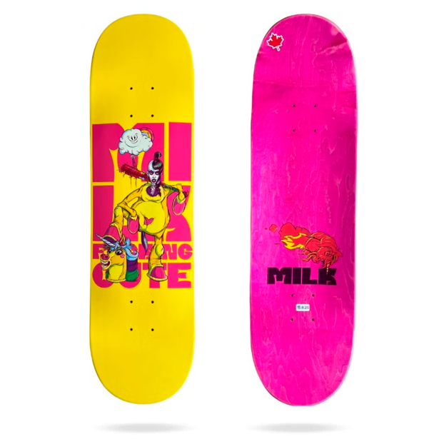 Shape Maple Milk Skate 8.0 Cute Fuc King Unicorn Yellow