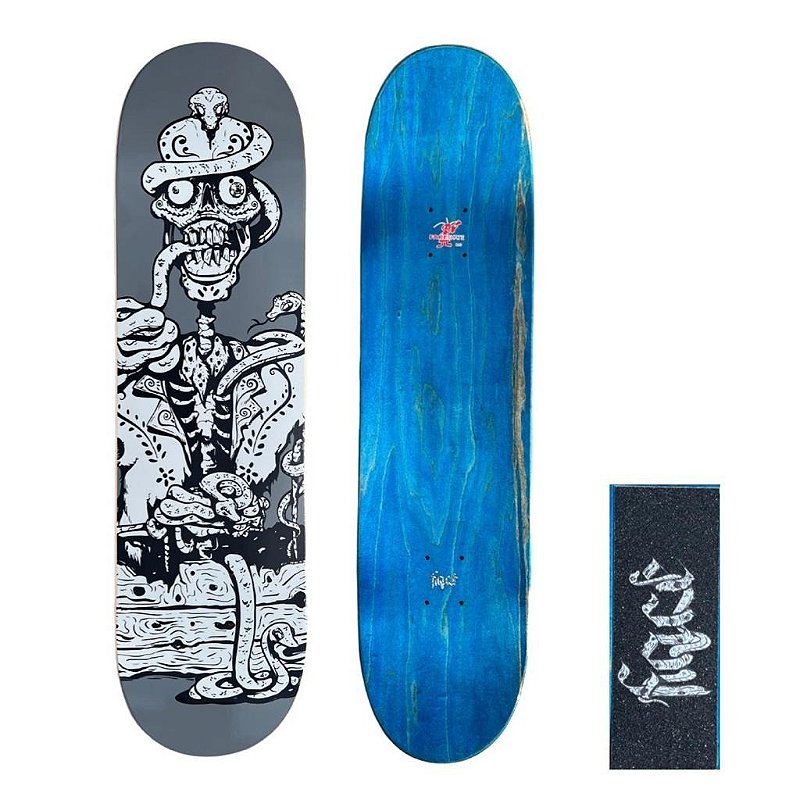 Shape de Maple Face Skate 8.25 Black Serpiente