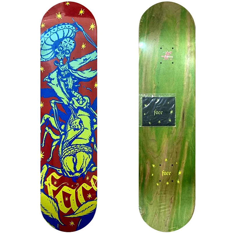 Shape de Maple Face Skate 8.25 Escorpión Rojo