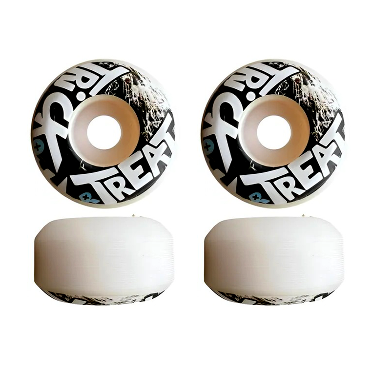 Roda Para Skate Importada 51mm Trick Or Treat Dureza 99a Break