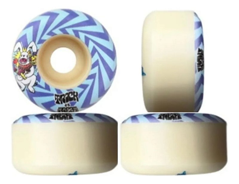 Roda Para Skate Importada 51mm Trick Or Treat Dureza 99a Mushroom Rabbit