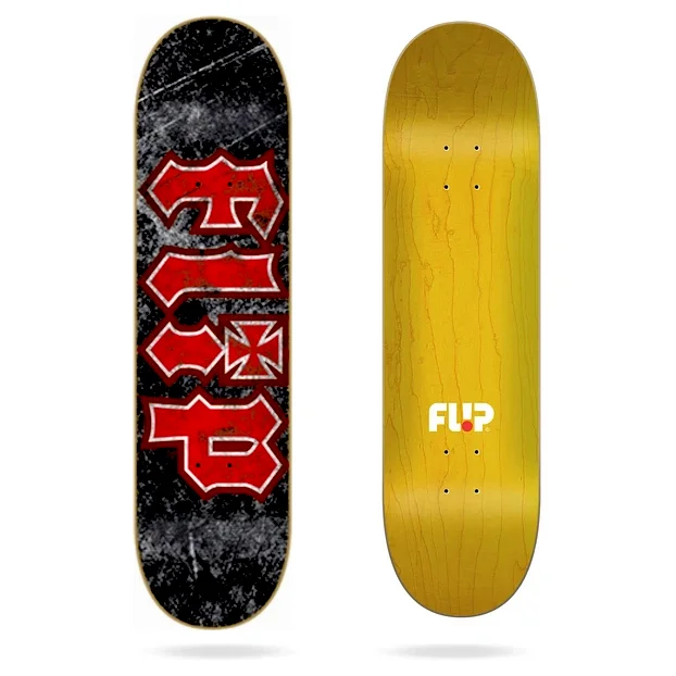 Shape Flip Skateboards Maple 8.0 Polegadas Thrashed Black