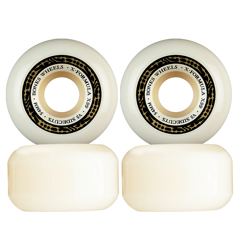Roda Bones X-Formula 54mm X99 V5 Sidecuts (Jogo com 4)