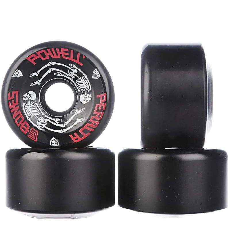 Roda Powell Peralta G-Bones 64mm 97A Black (Jogo com 4)