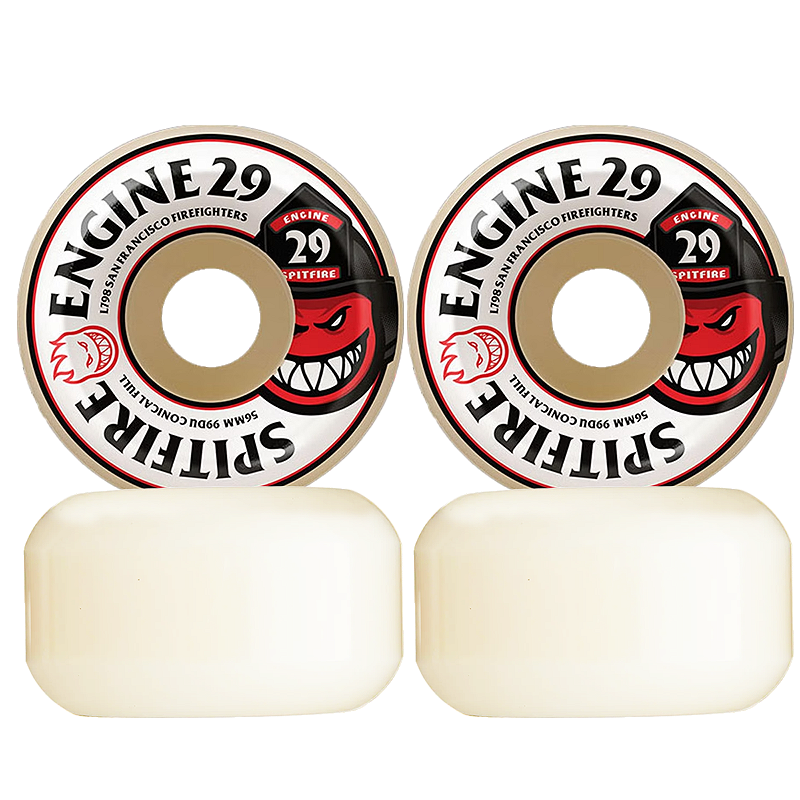 Roda Spitfire Formula Four 56mm 99A Engine 29 Conical Full (Jogo com 4)