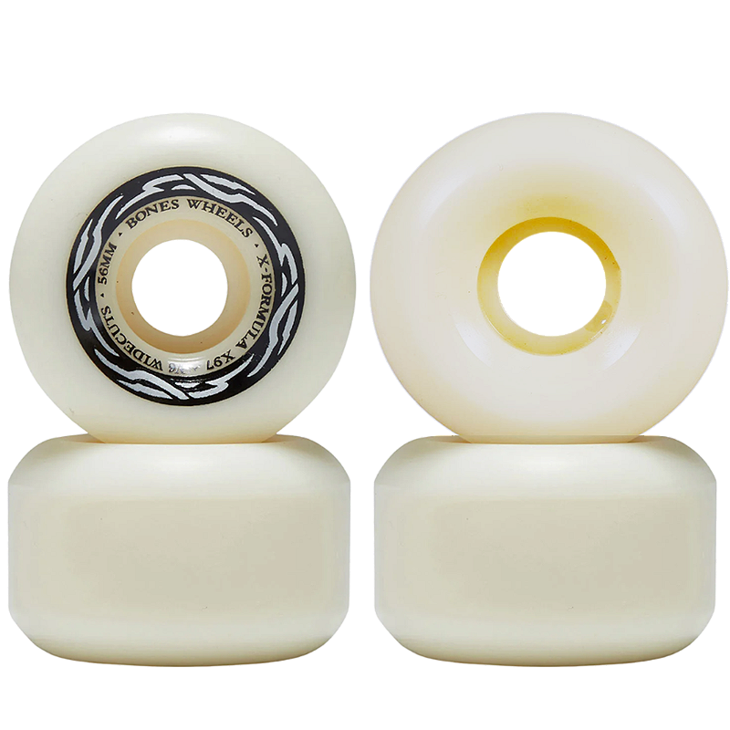 Roda Bones X-Formula 56mm X97 Widecuts Natural (Jogo com 4)