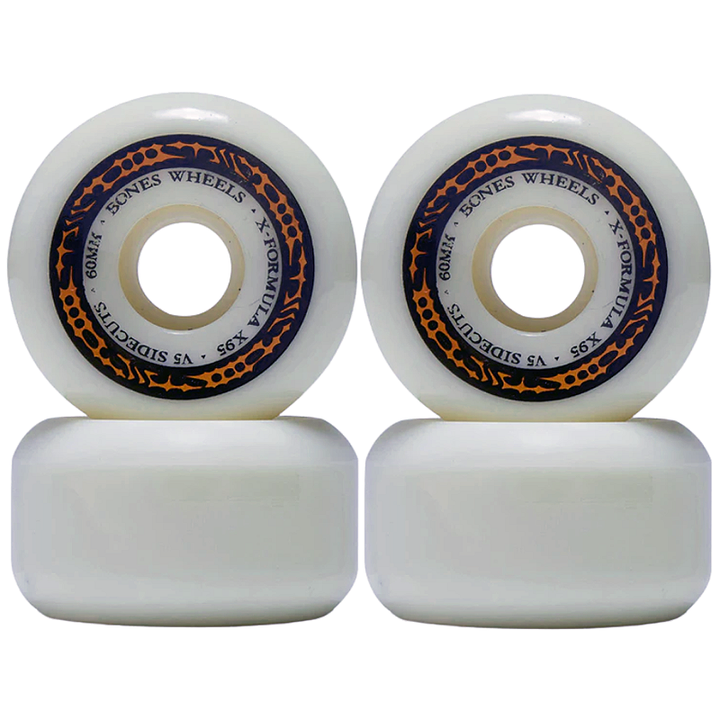 Roda Bones Wheels X-Formula X95 V5 Sidecut 60mm (Jogo com 4)