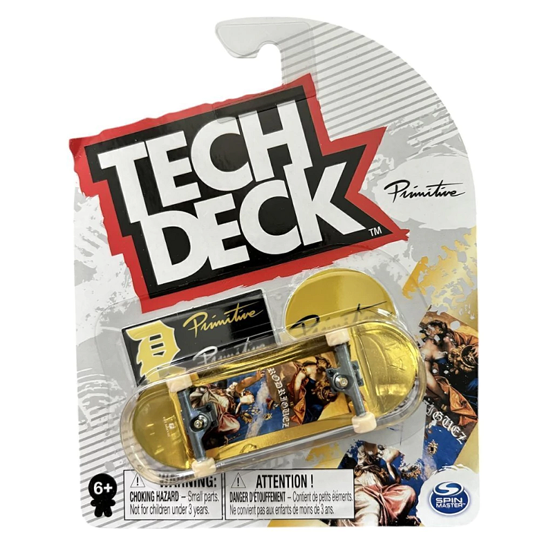 Fingerboards Tech Deck Mini Skate de Dedo Primitive Gold