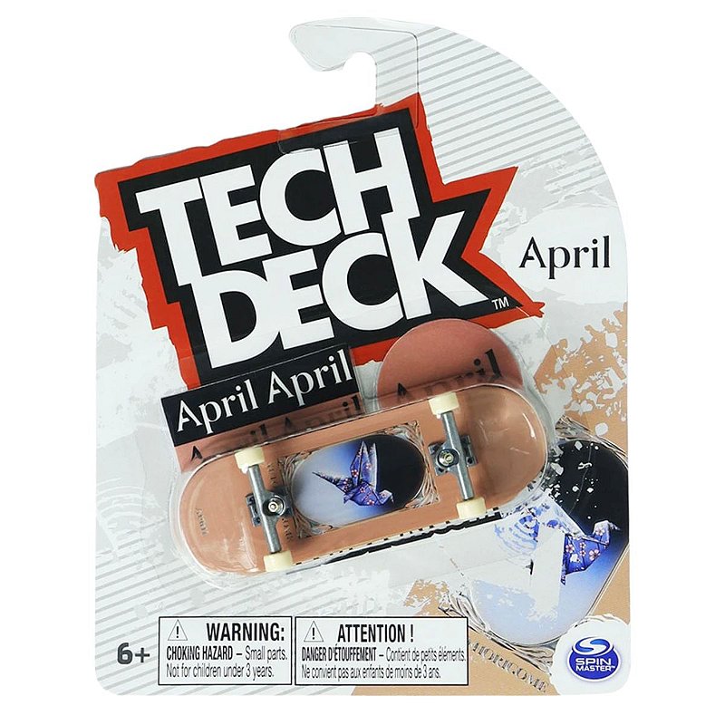 Fingerboards Tech Deck Mini Skate de Dedo April Brown