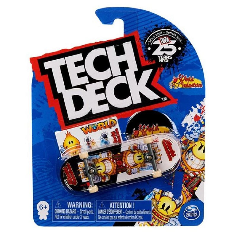 Fingerboards Tech Deck Mini Skate de Dedo Fire Word