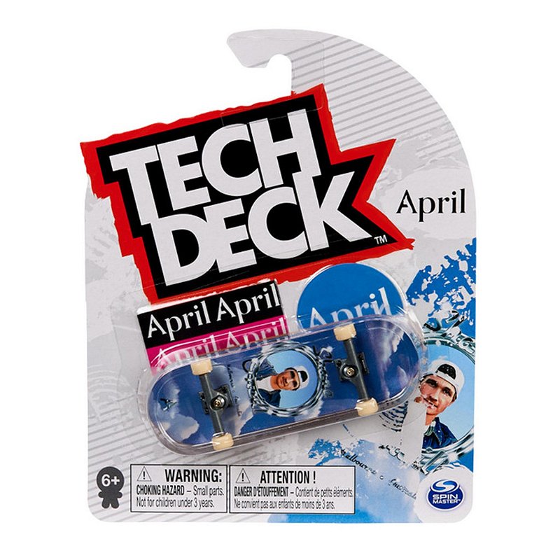 Fingerboards Tech Deck Mini Skate de Dedo April Blue