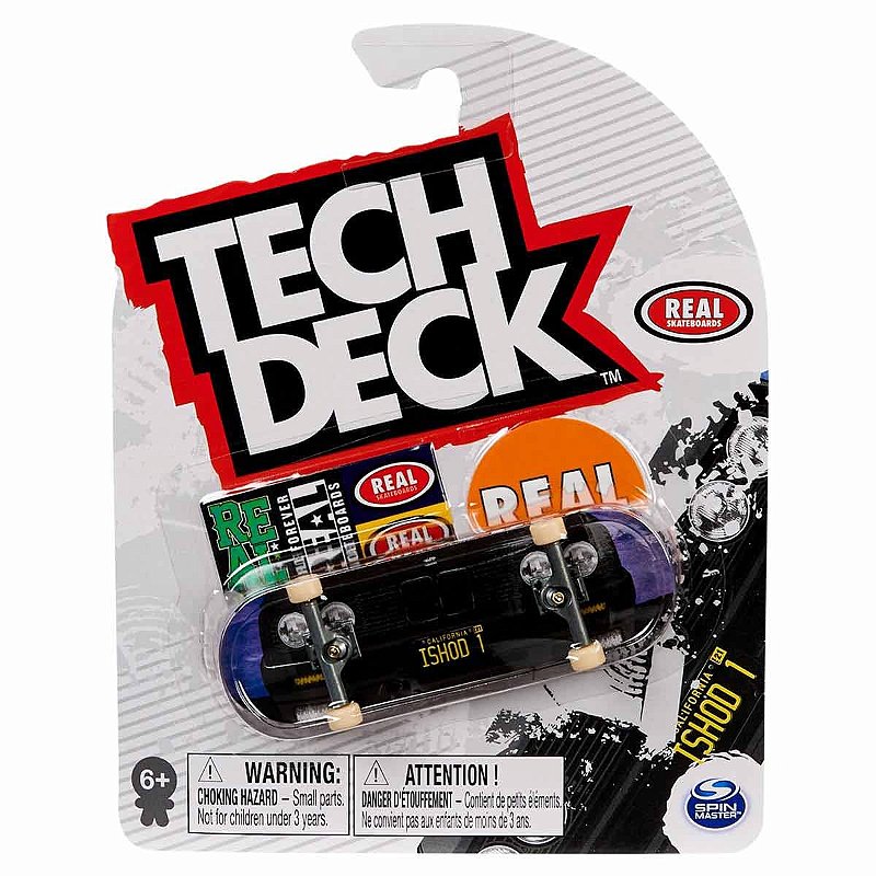 Fingerboards Tech Deck Mini Skate de Dedo Ishod 1 Real