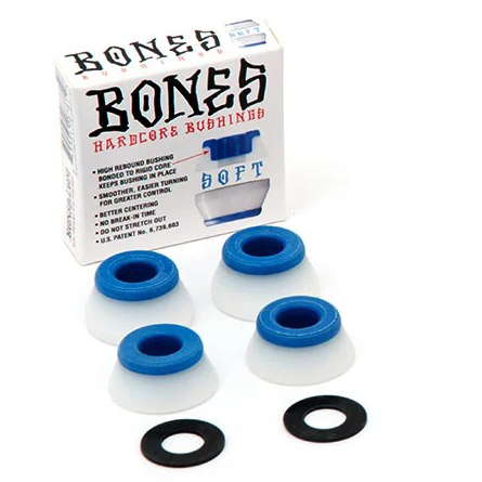 Amortecedor Bones 81A Soft Hardcore Bushings White