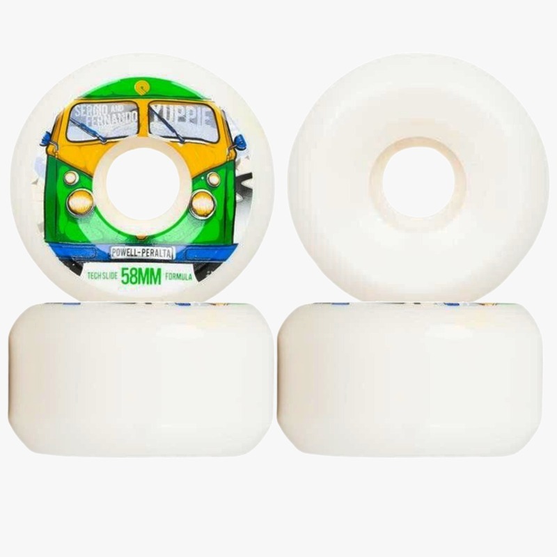 Roda Powell Peralta 58mm Yuppie 104a Slide Formula