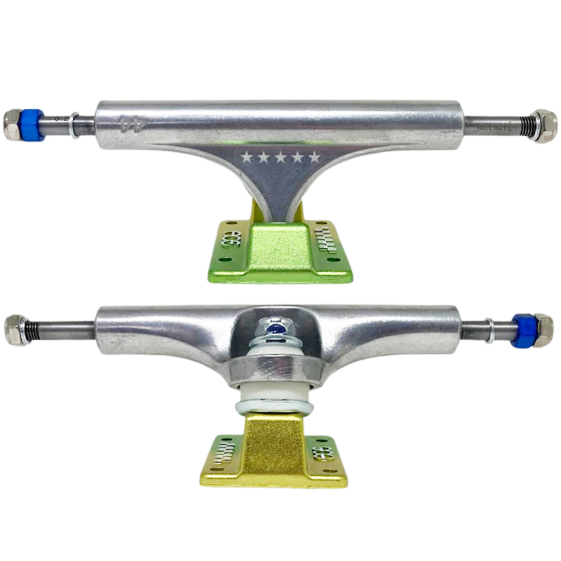 Truck Ace AF1 44 Polished — Edição Comemorativa Brasil (Par)