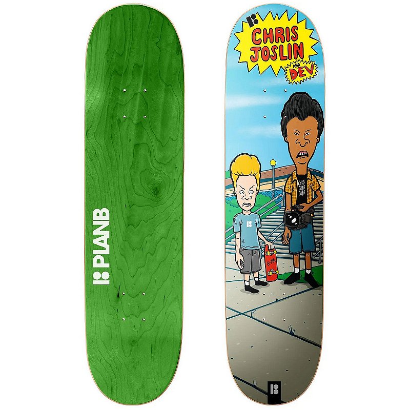 Shape de Maple Plan B Skate 8.0 Cris Joslin And Dev