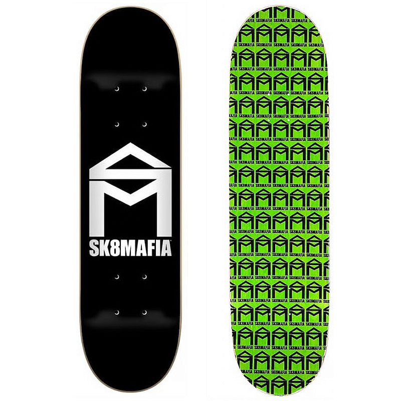 Shape Maple Importado Sk8mafia 8.0 House Classic All Black