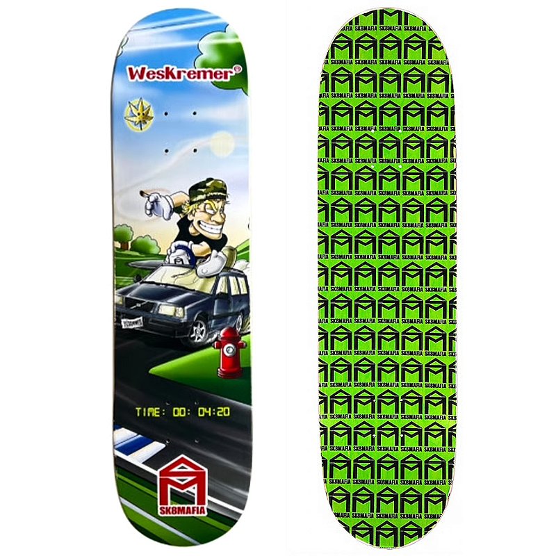 Shape Maple Importado Sk8mafia 8.0 Go Series Wes Kremer