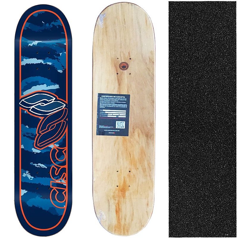 Shape Cisco Skate Marfim Braza - 8/8.125/8.25 #Nossojogoéskate + Lixa  Grátis - Cisco Skate Shop - Loja Online de Skate, Entregamos para todo o  Brasil