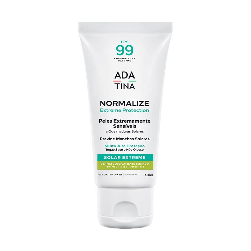 Ada Tina Normalize Extreme Protection FPS 99 - Protetor Solar 40ml