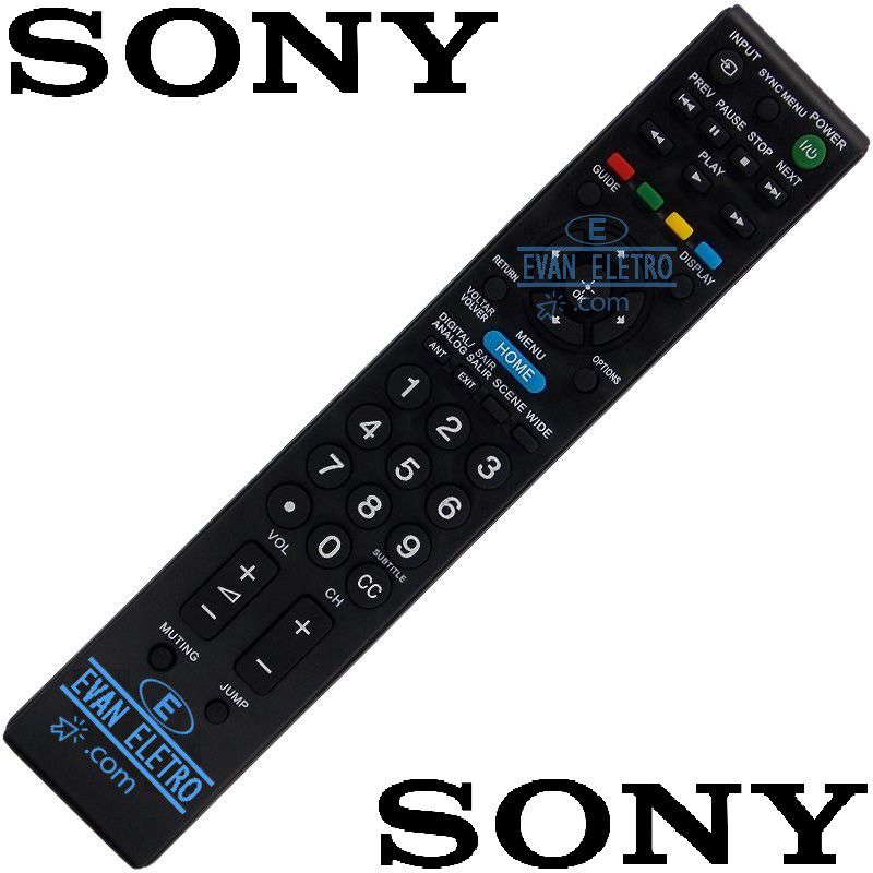 Controle Remoto TV LCD / LED Sony Bravia RM-YD081 / KDL-22EX355