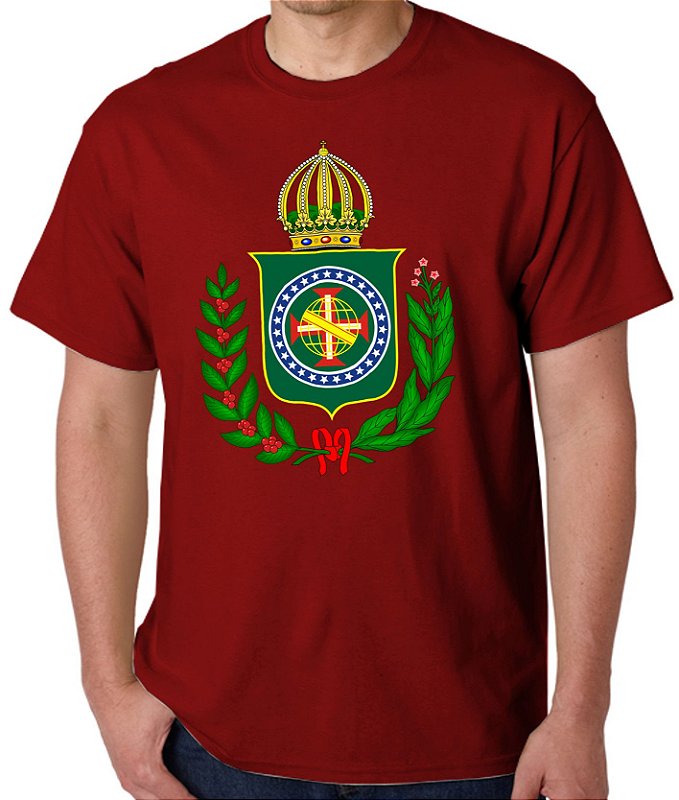 Camiseta Brasão Imperial do Brasil – Von Regium