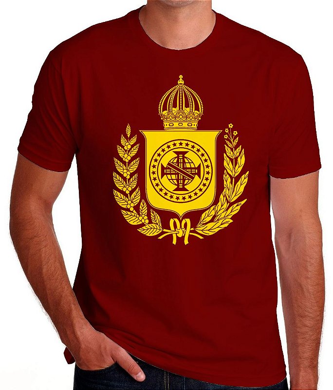 Camiseta Brasão Imperial do Brasil – Von Regium