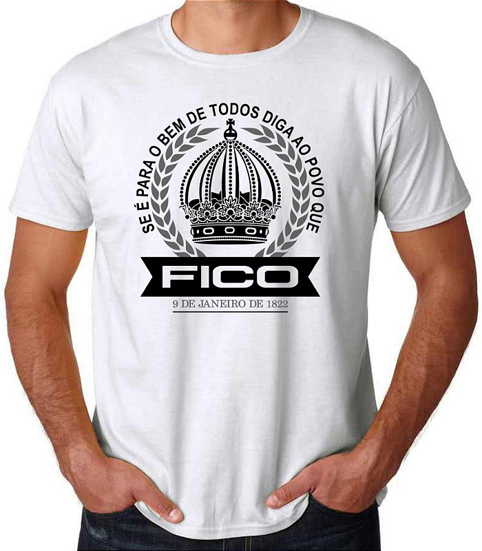 Camiseta Monarquia Dia do Fico