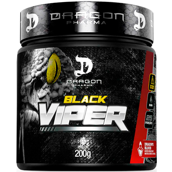 Black Viper Termogênico - 200g - Dragon Pharma - FITFIELD