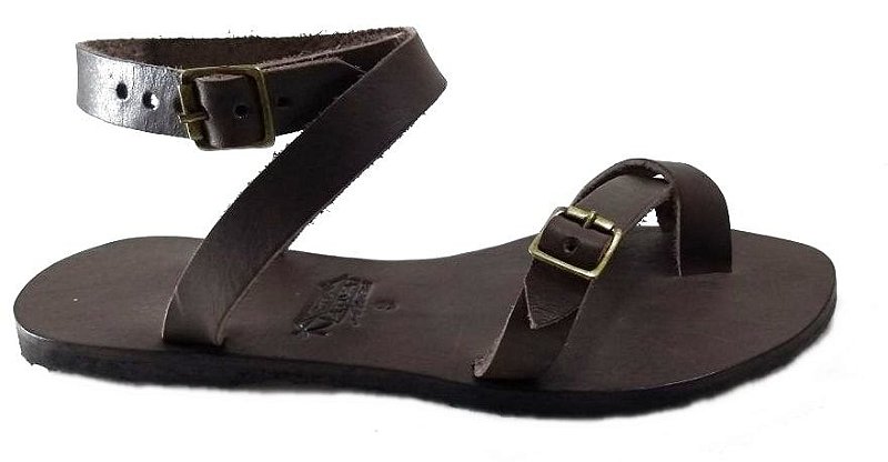 rasteirinha em couro