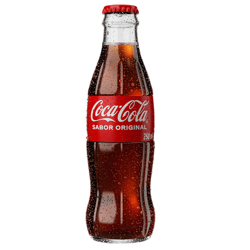 Cola-Cola Vidro 250 ml - Fênix Floricultura - Flores, Cestas e