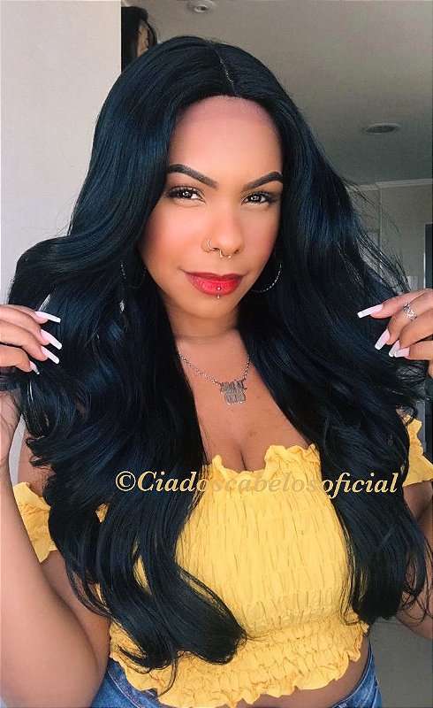 Peruca Lace Wig Bella Hair Invisbile Part