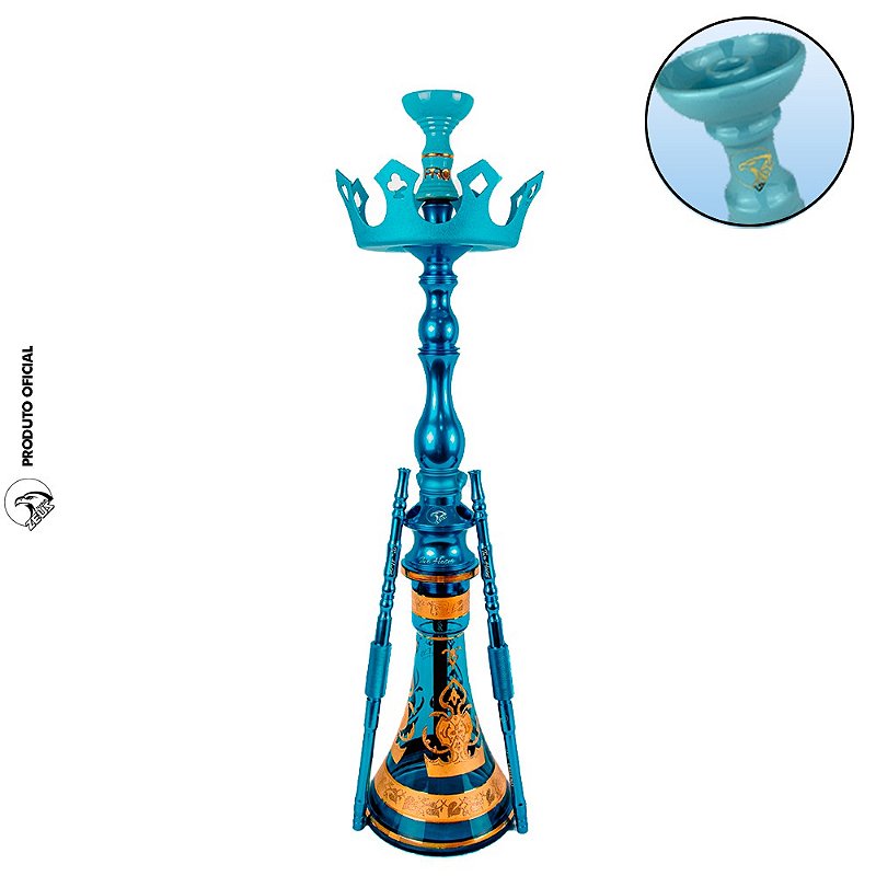 Setup Zeus Two Hoses 01 - Zeus Hookah