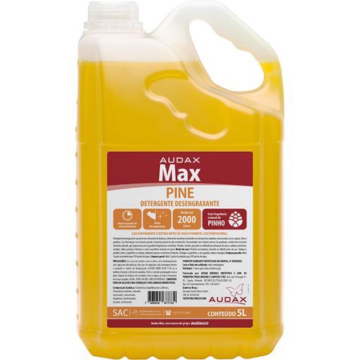 Detergente Desengraxante Max Pine 5 Litros Audax| Mrc Comércio