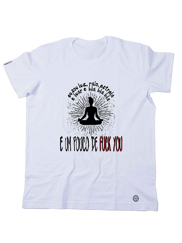 Camiseta Meditação da depressão #:)