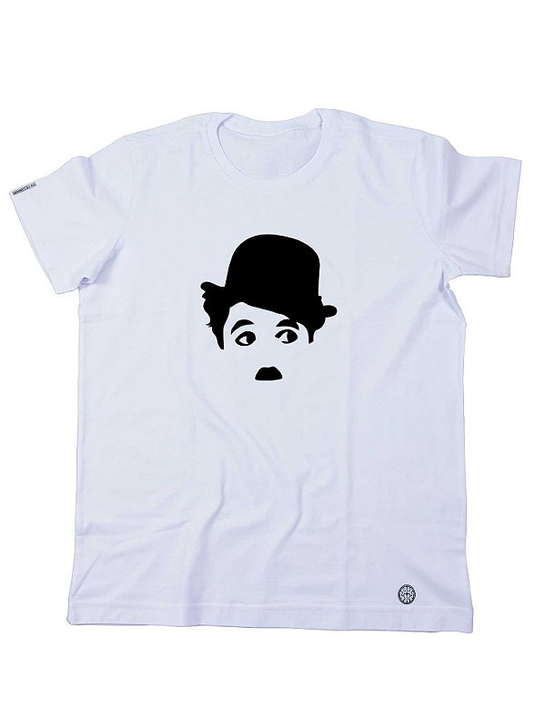 Camiseta  Silhueta Chaplin #:)