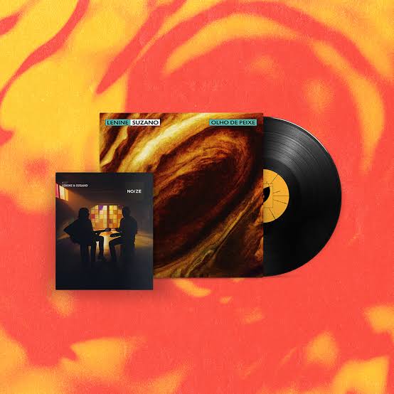Vinil LP LENINE E SUZANO - OLHO DE PEIXE (1993) - kit completo na