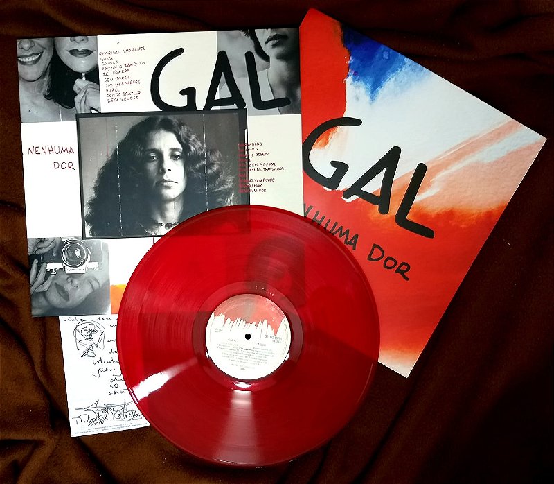 Vinil LP Gal Costa Nenhuma Dor - Noize Record Club com revista