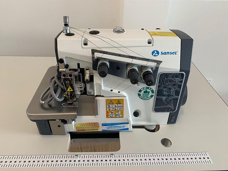 あんさく Máquina de Costura Interlock Sansei Direct Drive SA-MX1-5-02/223