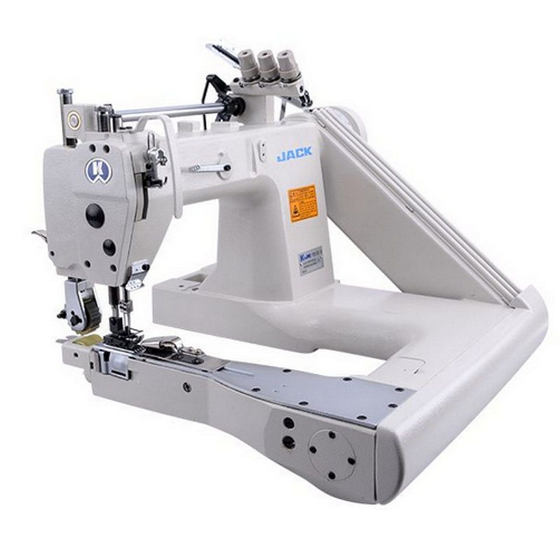 MAQUINA FECHADEIRA DE BRAÇO 3 AGULHAS JACK DIRECT DRIVE PARA JEANS