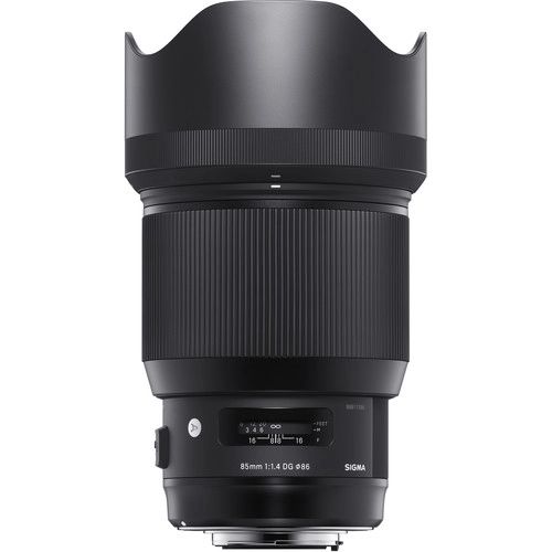 Lente SIGMA 85mm f/1.4 DG HSM ART para NIKON (Full Frame) - Loja